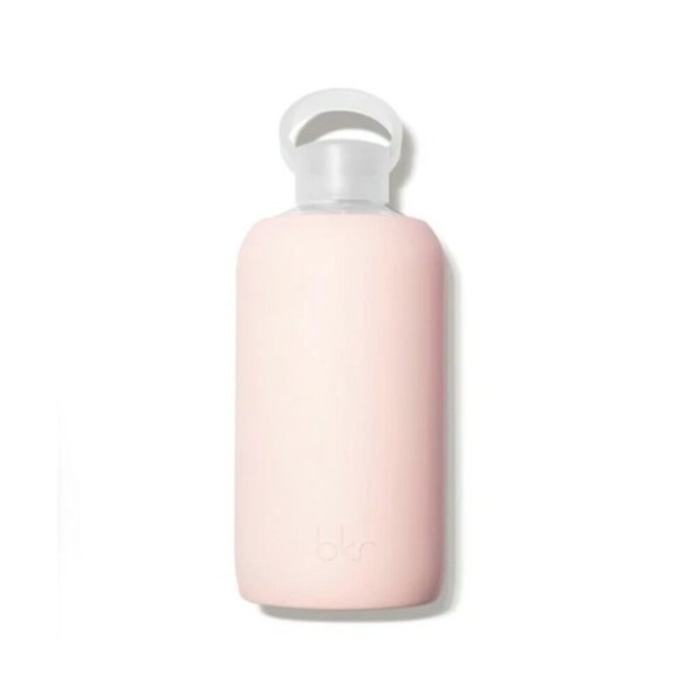 BKR Little Glass Water Bottle in Naked (Blushed Light Chocolate Milk) 16oz/500ml